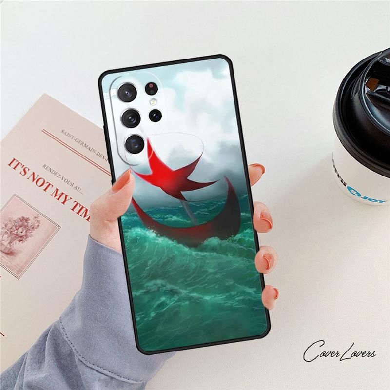 Чехол для телефона с флагом Алжира Для Samsung Galaxy S24 S25 S23 S22 Ultra Note 10 20 Plus S20 S21 FE Чехол