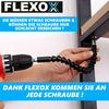 Держатель бит FLEXOX с гибким поворотным шарниром и магнитной отверткой