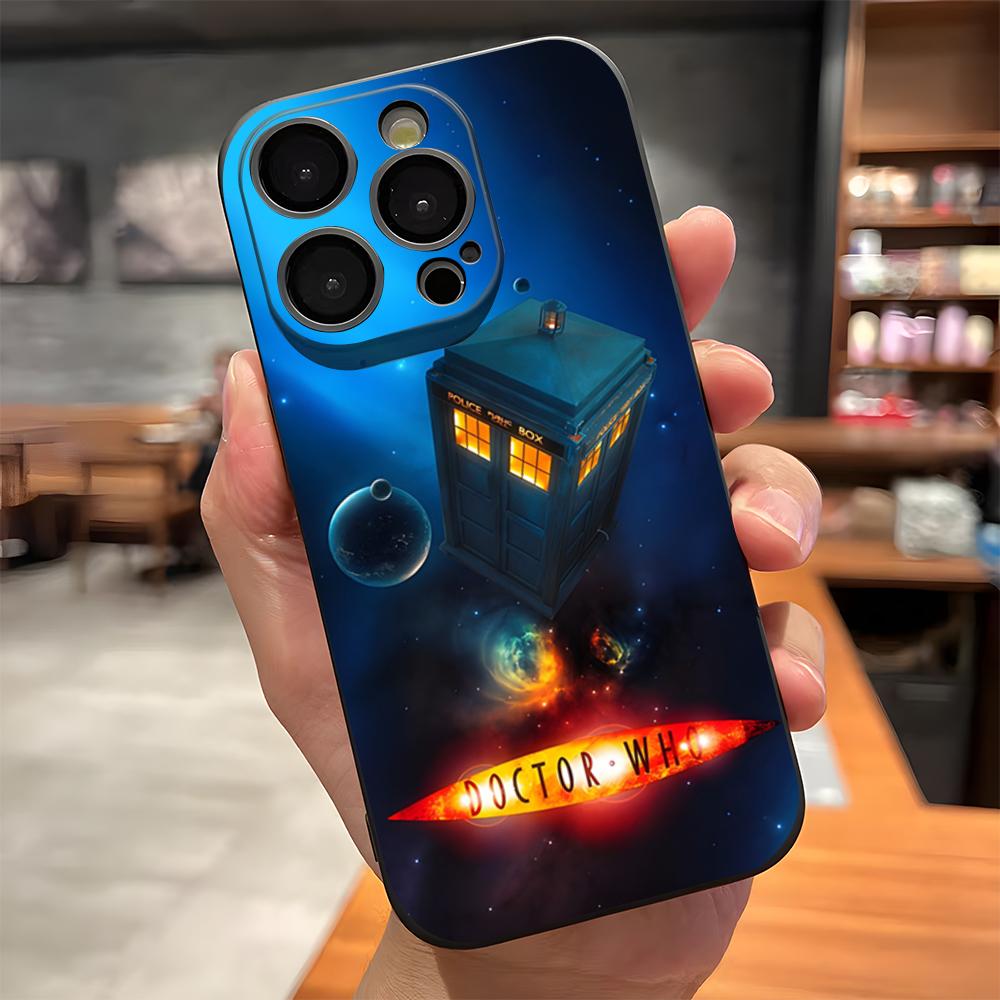 D-Doctor Who Phone Case For IPhone 17 Pro Max 15 Pro 16 14 Plus 12 13 Mini 11 Pro Shockproof Soft Cover