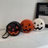 Purse Round Halloween Pumpkin Crossbody Bag Pumpkin Devil Shoulder Bag Ladies/Girls