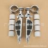 Compatible with VS1400, VZ1500, Intruder M800, C1800RT, M109R: Modified Plated Foot Pegs