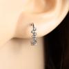 Small Body Piercing Jewelry Labrets Lip Ear Studs Rhinestone Cartilage Helix Tragus Earrings
