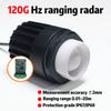 Радарный датчик расстояния 120 ГГц, 20 м, высокая точность ±2 мм, измерение дальности FMCW для промышленного мониторинга уровня ZLY