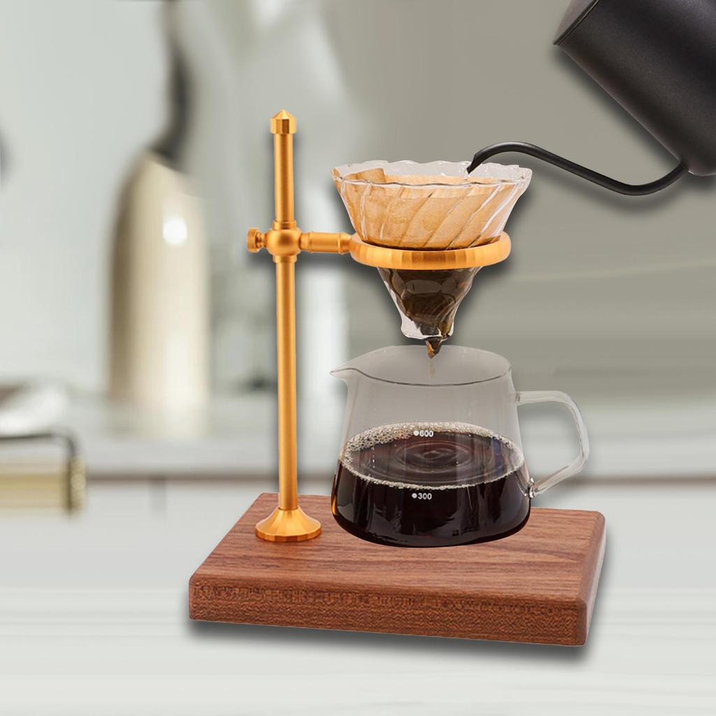 Pour Over Stand Coffee Station Coffee Filter Stand Holder Multifunction Coffee Dripper Holder for Coffee Beer Drink Maker Office