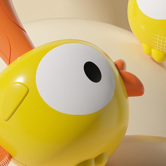 Детская погремушка, игрушка, мультяшная лягушка, цыпленок, ручная погремушка, развитие слуха и навыков хватания, для новорожденных мальчиков и девочек, погремушка для раннего развития