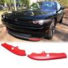 Передний сплиттер-диффузор губы бампера для Dodge Challenger RT Scat Pack 2015-2026, SRT 392 2015-2018, GT 2019-2026