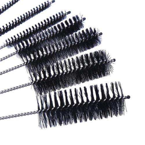 CCINEE Cup Brush, Narrow Mouth Bottle Cleaning Brush, Nylon Long Tube Brush, Set of 10