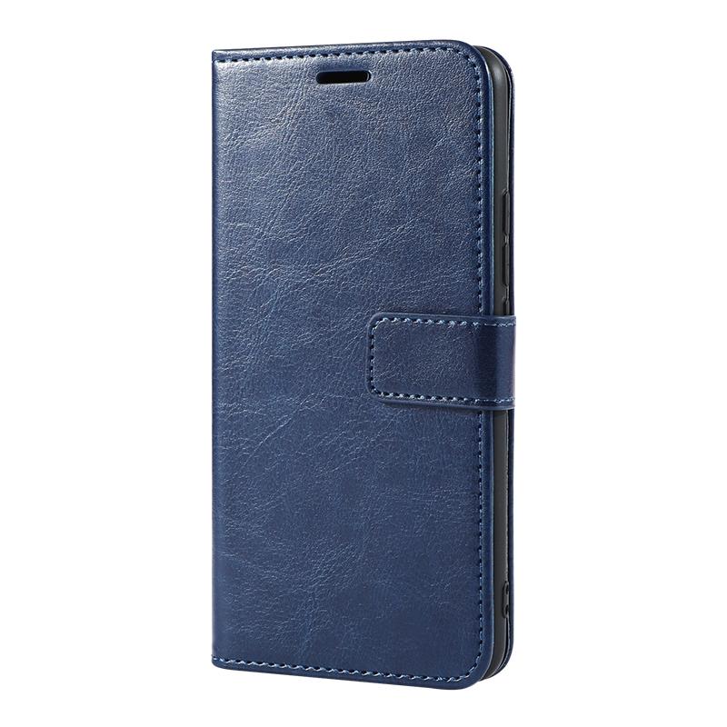 Роскошный кожаный чехол-кошелек для телефона с магнитной пряжкой в ​​стиле ретро для Oppo A5 A9 Vivo V20 Realme OnePlus Moto, держатель для визитных карточек, откидная сумка-обложка для книги