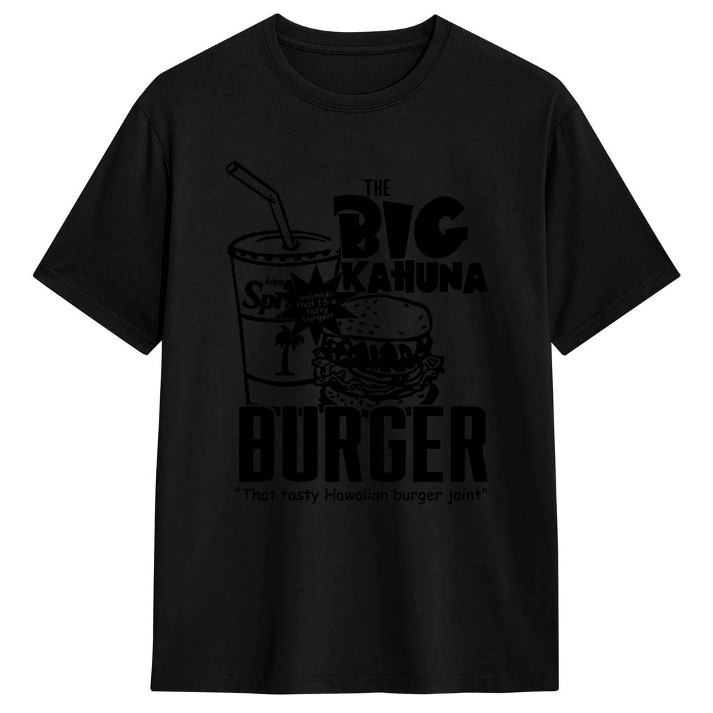 Novelty The Big Kahuna Burger T Shirt Unisexs Cotton Short Sleeve  Oneck Summer Tops Shirts