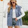 Stylish and Comfortable Women's Summer Denim Vest