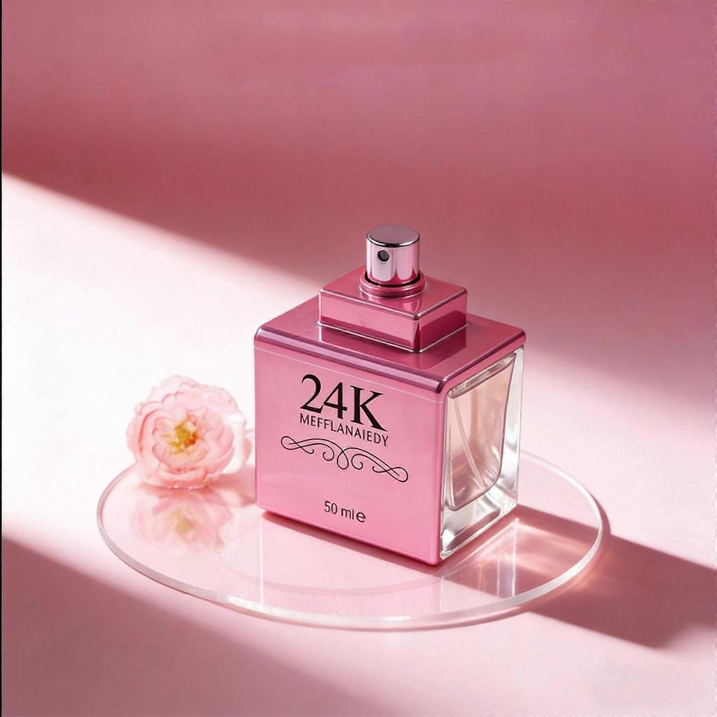 50ml, Pink 24K Women's Perfume Long-Lasting Scent