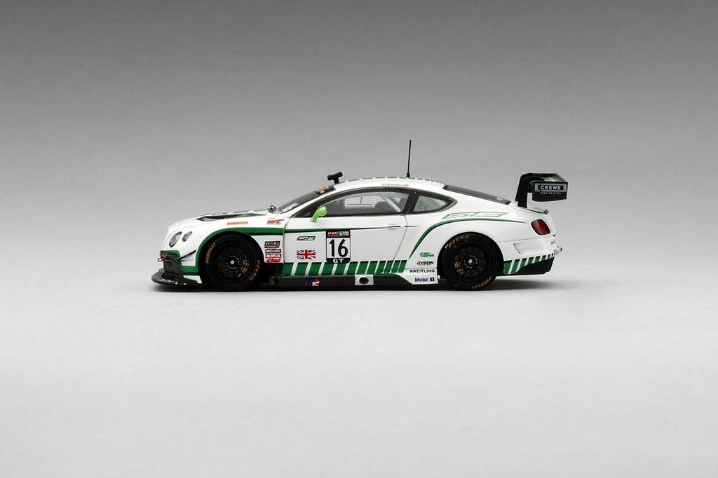 TSM MODEL Bentley 2015 Pirelli World Challenge Победитель Road America Dyson Racing 1/43 GT3#16