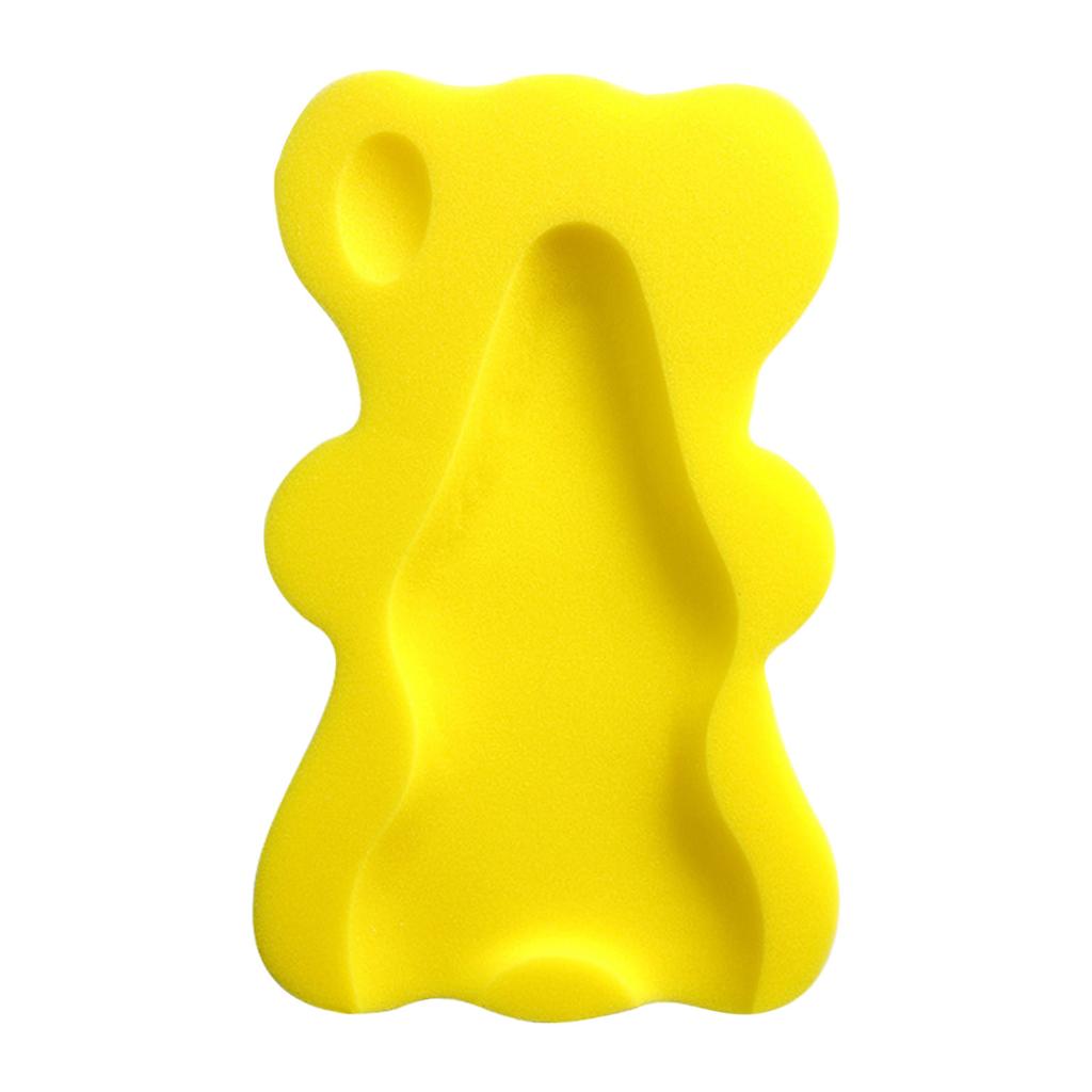 Детский коврик-губка для купания, утолщенный коврик для душа для новорожденных, сетчатый коврик для ванны для комфортного купания