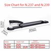 50-Sheet Capacity Long Reach Stapler Thickened Paper Stapler Long Arm Stapler  For Booklet