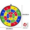 Darts Set 12 Sticky Ball Darts Steel Ring Folding Darts Throwing Sticky Ball Board Parent-child Game Toys