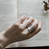 New Chiang Mai Handmade Ring Literary Retro Fashion Personality Versatile Ring Jewelry