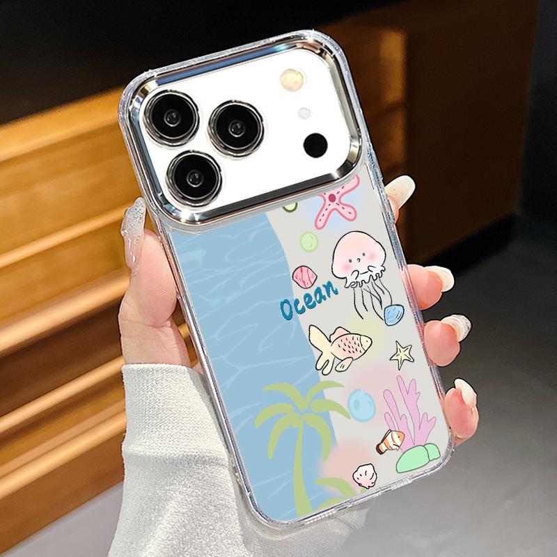 Роскошный 3D Алмазная Планета Звезда Чехол для Телефона для iPhone 17 16 13 14 15 12 11 Pro Max Прозрачный Ударопрочный Блестящий Космическая Тема Чехол