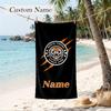 Wests Tigers Custom Name Printed Beach Towel Personalized Soft Towel For Swimming Beach Travel