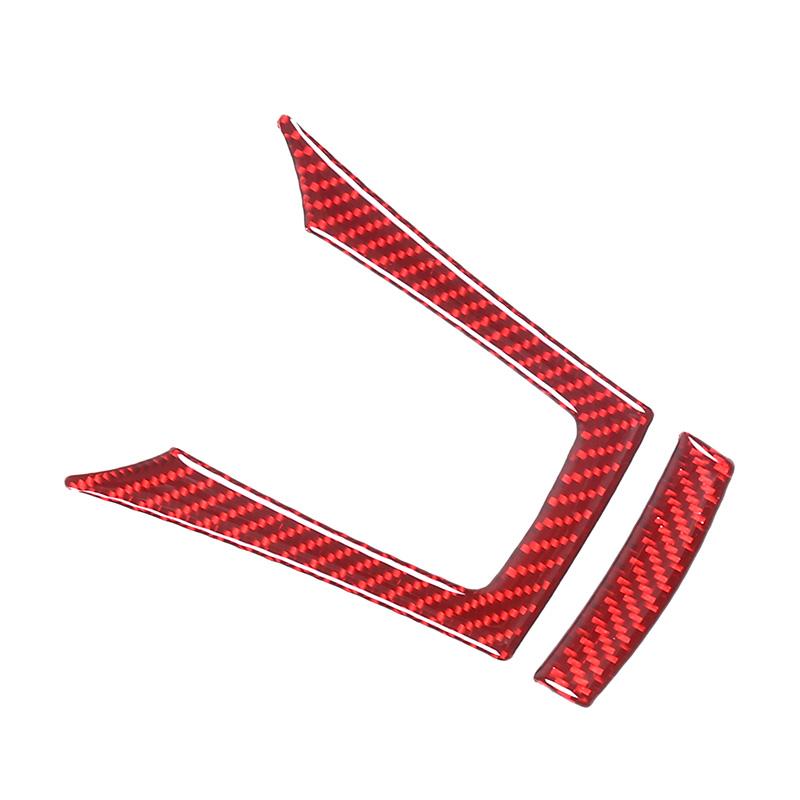 Для Subaru Forester 2013 2014 2015 2016 2017 2018 мягкое углеродное волокно автомобильный руль рамка крышка Накладка наклейка автомобиля