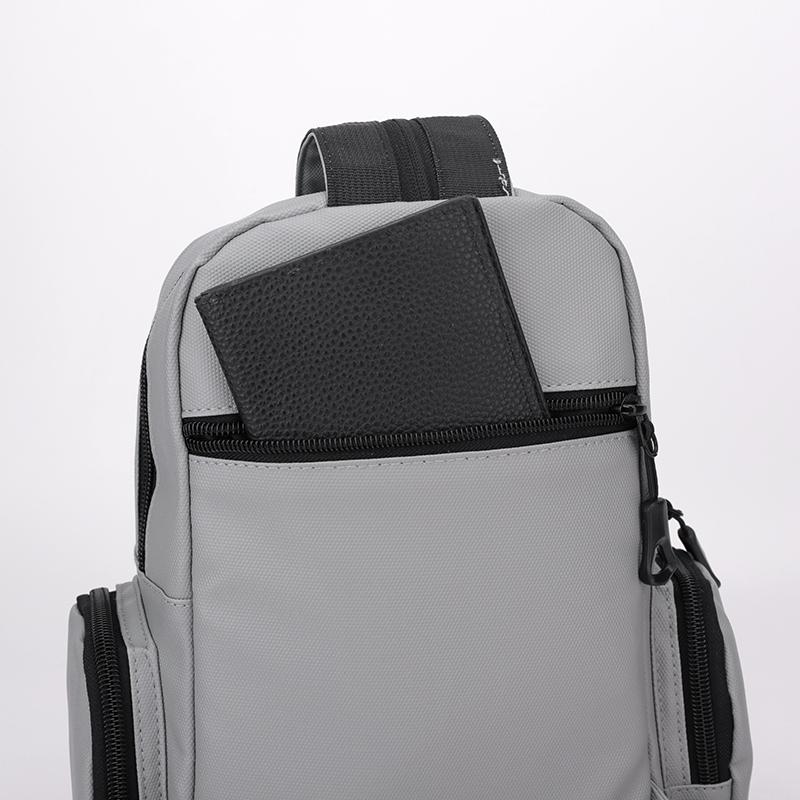 Мужская нагрудная сумка Легкая уличная наплечная сумка Рюкзак для поездок на работу и путешествий