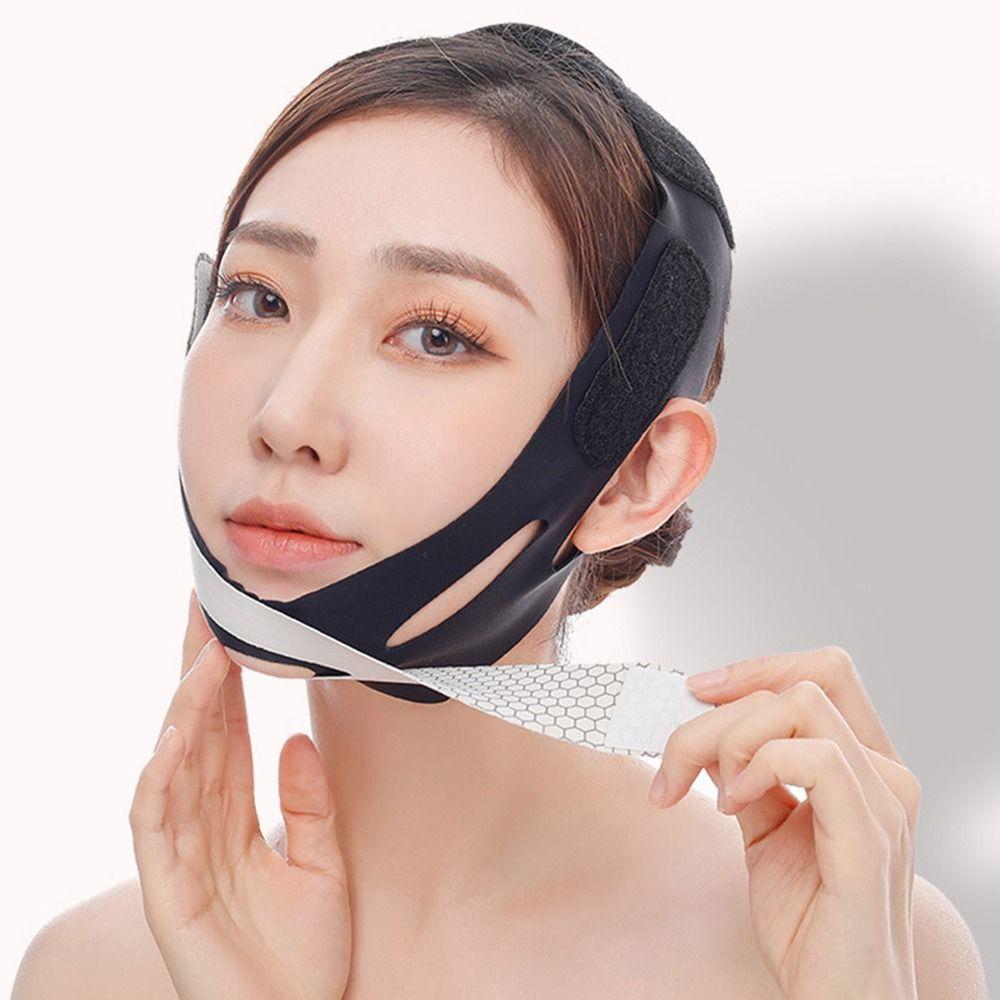 Double Chin Cheek Lift Up Band V-Line Shaping Bandage Face Thin Mask Anti Wrinkle Face Bandages