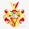 Coat Of Arms Familiewapen Wapen Iron On Heat Transfer Printing Vinyl Patches Sticker for Clothes DIY Appliques Washable Patches