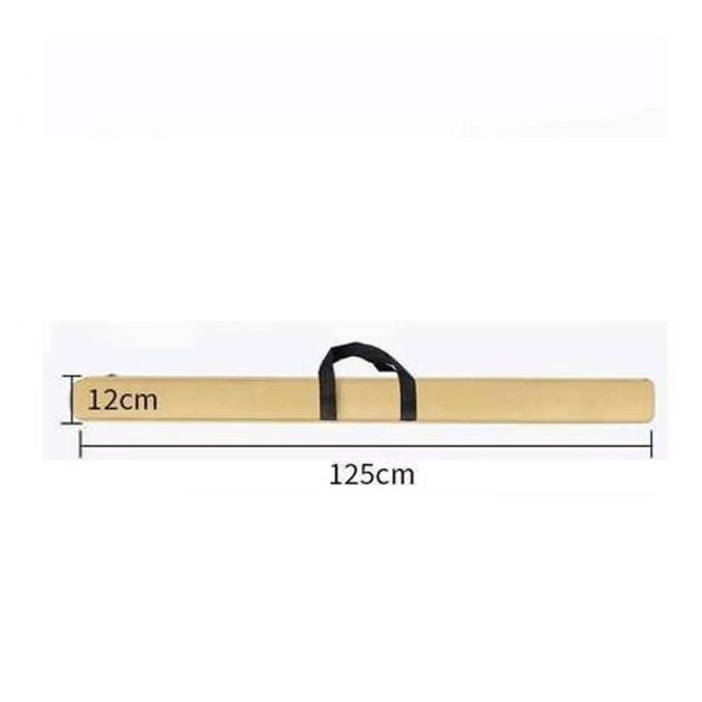Hand Woven Handle Fishing Rod Case Storage Two Way Zipper Fishing Gear Bag  Storage Umbrella