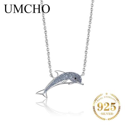 Блестящие ожерелья с дельфинами, подвески для женщин, подарок на день рождения для девочек, морской стиль, изысканные ювелирные изделия