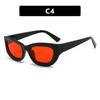 New Women Rectangle Vintage Sunglasses Fashion Design Retro Points Sun Glasses Female Lady Eyeglass Cat Eye Driver Goggles
