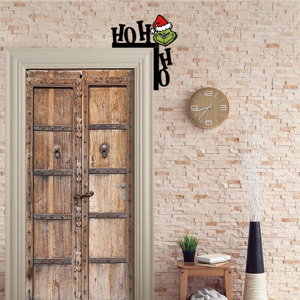 Рождественские дверные украшения Дверные угловые украшения Рождественское украшение дверной рамы