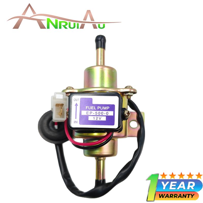 New 1PC 12585-52030 12V Fuel pump EP5000 for Yanmar Cub Cadet Engine Kubota - B6000DT B6000E G3200 Mower G4200 Mower KH-1 KH-35H