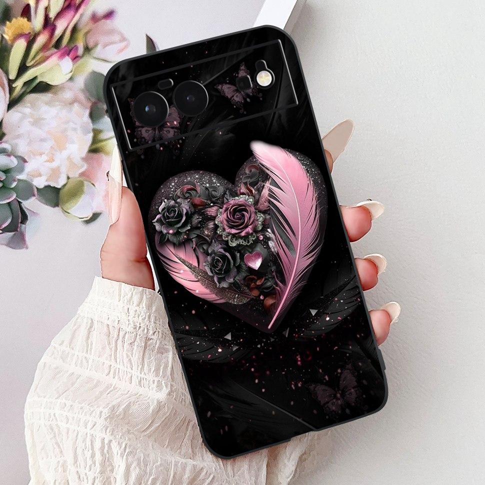 For Google Pixel 6 Case Cute Animals Soft Silicone Phone Cases For Google Pixel 6 Pixel6 Coque Ultra-thin TPU Back Cover Housing