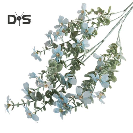 Искусственная шелковая ткань, имитация цветка, легкий уход, креативная мини-искусственная орхидея, зеленое растение