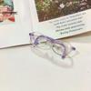 Fashion Anti-Blue Light Baby Optical Mirror Tr90 Children'S Eye Protection Anti-Ultraviolet Flat Light Mirror Student Reading Glasses