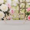 Rhinestone Queen Crown Baroque Vintage Bridal Tiara Halloween Party Wedding Hair Accessories  Party