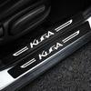 EUEX2 Car Door Sill Threshold Scuff Plate Anti Scratch Trunk Bumper Guard Decals for Ford KUGA Figo Fiesta Edge Explorer MK1 MK2 MK3