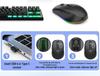 Беспроводная RGB-мышь M106 USB-C, двухрежимная и перезаряжаемая, для настольного компьютера, ноутбука и планшета