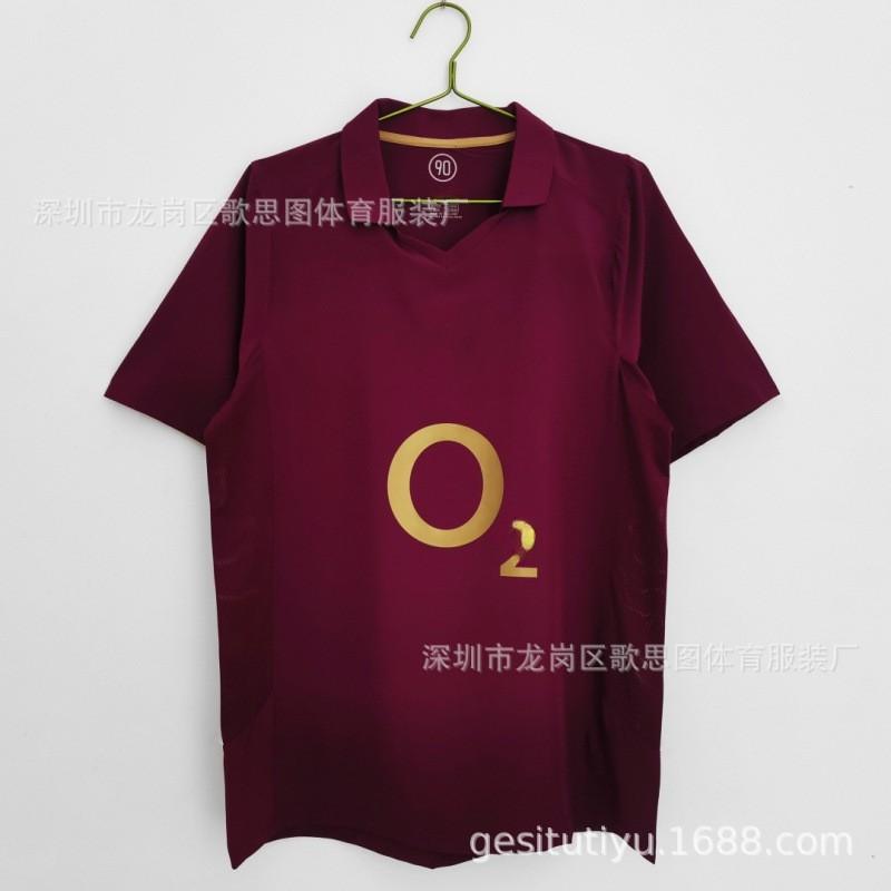 Retro Football Jersey Men Premier League Team Home Away Fan Player Version Sports Training