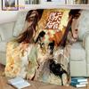 Heaven Official's Blessing Blanket Cartoon Blankets Chinese Blankets for Bed Sofa Lazy Soft Blanket Hua Cheng Blankets Fan Gifts
