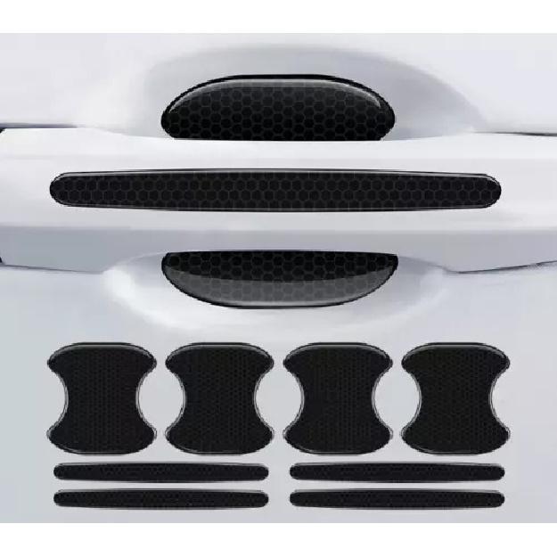 8pcs Car Door Bowl Handle Protect Sticker For Honda Scratch/Collision-Resistant