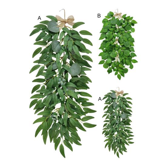 Настенный искусственный лист ивы, реалистичный, неувядающий, не увядающий, гнущийся, прозрачный, лоза