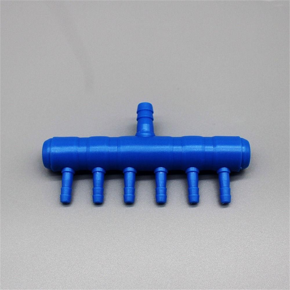 10Pcs Plastic Aquarium Air Splitter 4/5/8mm Oxygen Gas Diverter for Fish Tank Air Pump Oxygenation