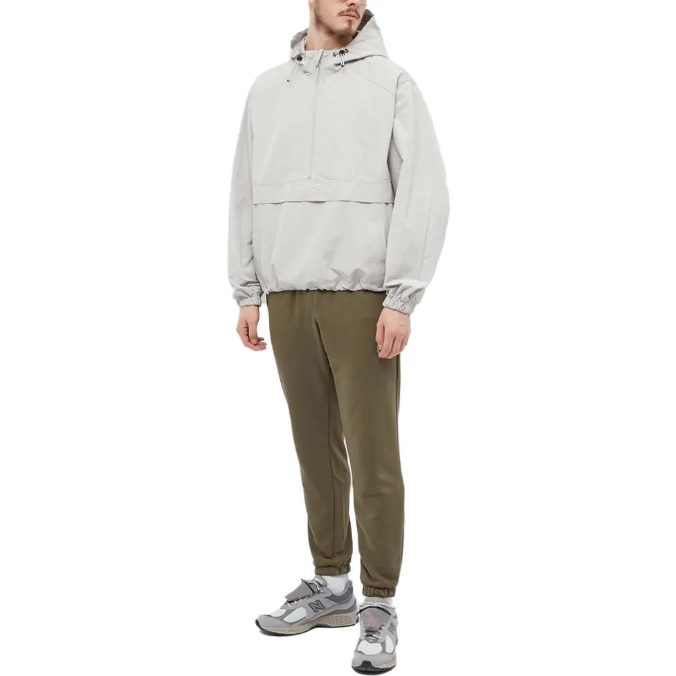 New Balance Повседневные брюки мужские коричневые умеренные с манжетами MP23580-DMO