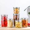 Стеклянная герметичная банка 300/400/500/650 мл с винтовой герметичной крышкой, большая емкость, прозрачная, многофункциональная, фруктовый джем, галантерейные товары, орехи, зерновые, приправы для хлопьев