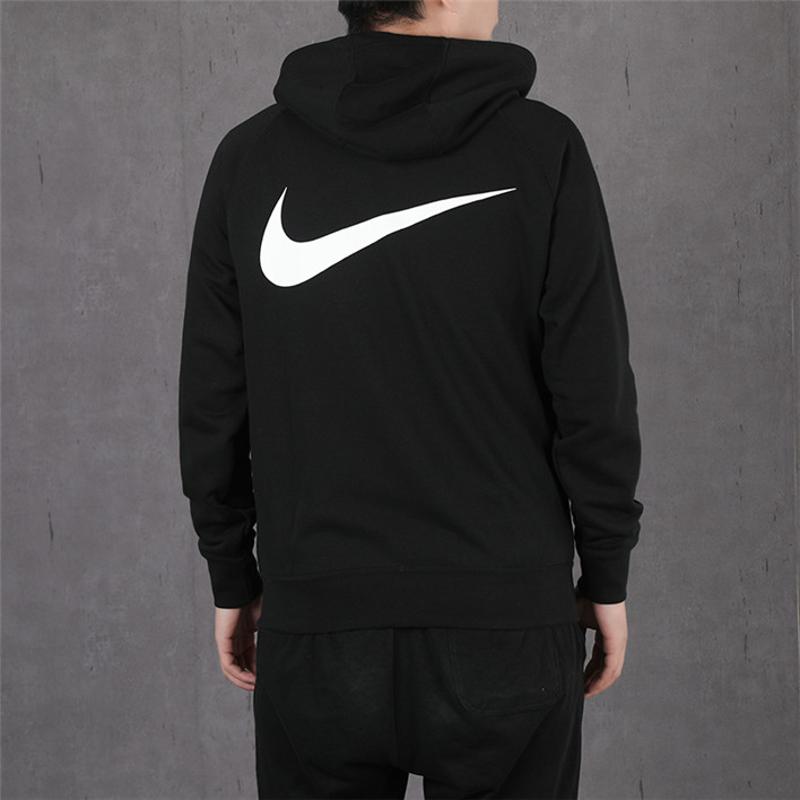 Nike Куртка Swoosh с двумя крючками, мужская верхняя одежда, черная CT7363-010