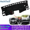 Auto Dashboard Cover Mat Board Pad Carpet Anti-UV Mats For Citroen Berlingo for Peugeot Partner for Opel Combo Life 2019-2022
