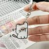 Cat Keychain for Backpacks Cute Couple Keychain Set Matching Cat Pendants for Valentine Gift