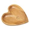 Деревянная молитвенная чаша Yousheng в форме сердца с картой, деревянная чаша ручной работы из теста для молитв и размышлений