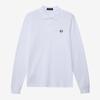 Fred Perry [m6006] Long Sleeve Plain Fred Perry Shirt  100  Afpm2316006 100