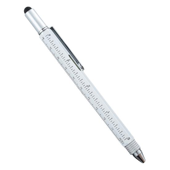 Емкостная ручка-инструмент 6 в 1 прочная стойкая шкала чернил дизайн канцелярские принадлежности износостойкая техническая ручка-инструмент школа